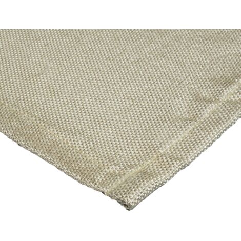 Toile Anti-Feu Weltek 0,9x2m - Résistance 1300°C - Fibre Silicate Vermiculite - Norme M0 - Pour Soudage