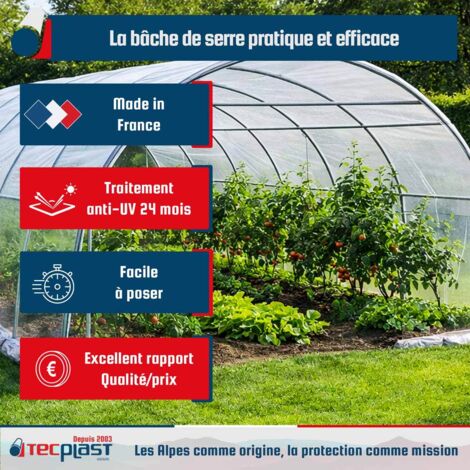 Housse De Serre Transparente PVC 62x35x158 Cm - Protection Contre Gel Et Intempéries Pour Plantes Balcon