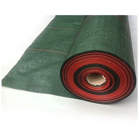 KALEMBAL Toile de Paillage 1,05m x 100m - Très résistante - Anti-UV - Verte (1/4)