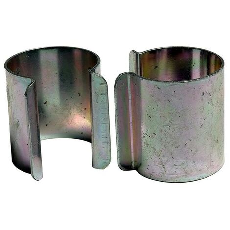 KALEMBAL Clip de fixation pour bâche serre 25 x 30mm (x20 pcs) - Métal revêtement Zinc - Inoxydable - Très résistant (1/3)