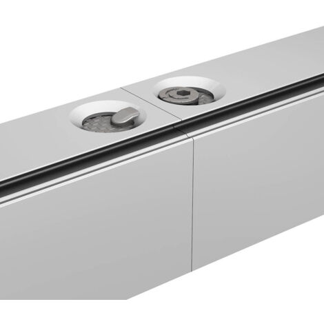 Rail aboutable en aluminium avec module de jonction pour SLID'UP 1000 - 1 m