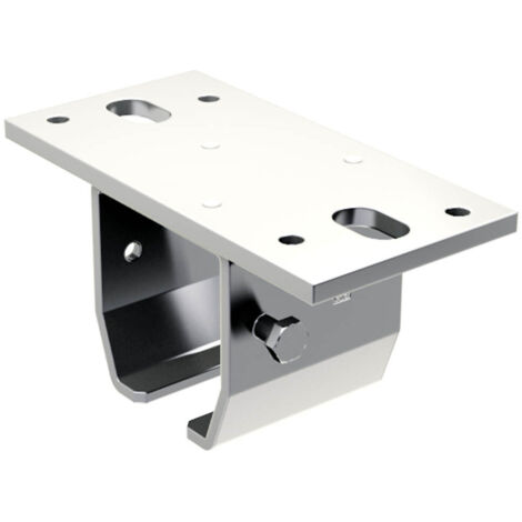 Slid'Up By Mantion – Support en acier zingué pour fixation plafond rail coulissant – Dimensions 39 x 100 x 40 mm – Pour systèmes SLID'UP SU2001 à SU2012 - SU2048
