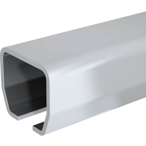 Slid'Up By Mantion – Rail de porte coulissante en acier galvanisé 1,95 m – Poids max. 180 kg – Pour systèmes SLID'UP 2000 – Dimensions 35 x 40 mm