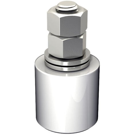 Guide en INOX avec olive en nylon Ø40 H40 mm