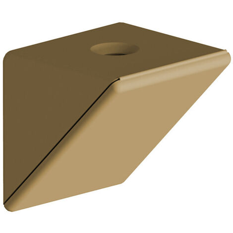 Taquet d'assemblage simple beige - lot de 12 pièces