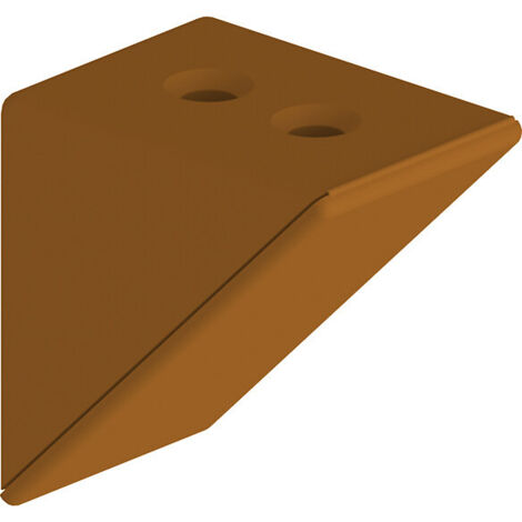 Taquet d'assemblage double caramel - lot de 12 pièces