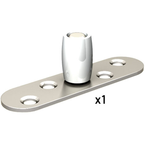 Guide olive en nylon Ø 13,5 mm pour porte jusqu'à 80 kg