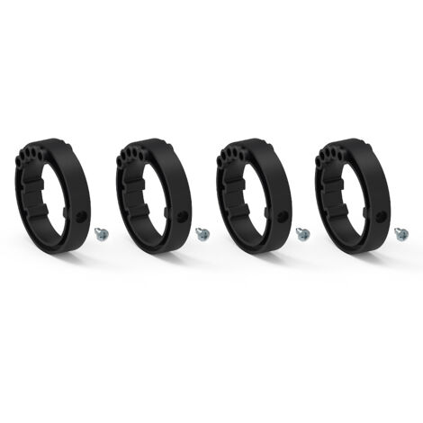 Lot de 4 bagues pour attaches verrou renforcées - tube ZF Ø 54 mm (1/3)