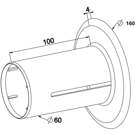 Flasque Volet Roulant 85 Pour Tube Octo 40 - 13 80 01