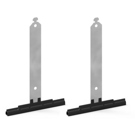 Slid'Up By Mantion – Attache tablier souple à clipper pour lame de 8 mm – Tube octogonal – Capacité de levage 5 kg par attache – Lot de 2 attaches