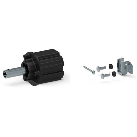 Slid'Up By Mantion – Embout d'axe pour tube ZF 64 – Support inclus – Longueur 94 mm – Tube Ø16 mm – Capacité 8 kg par embout