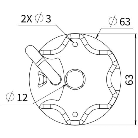 Kit de motorisation filaire pour volet roulant 20 kg - tube OCTO Ø