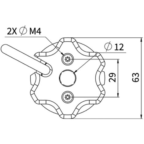 Moteur filaire Ø 35 mm pour volet roulant 20 kg - 10 Nm