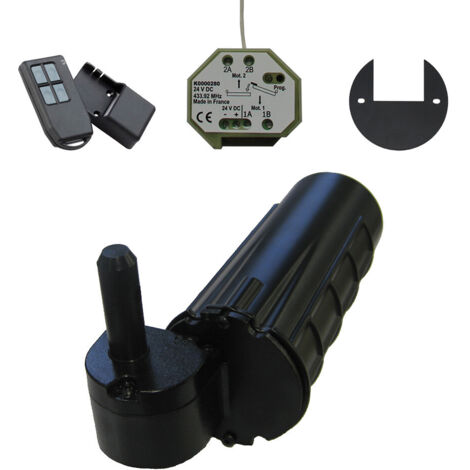 Motorisation pour volet 1 battant droit SLID'UP URANUS radio - gond Ø 14 mm