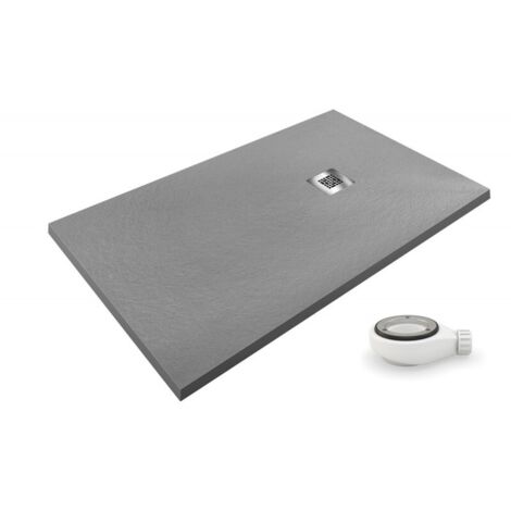 Receveur de douche extra plat AIRSTONE ECO Gris Ral 7037 90X170 (1/5)