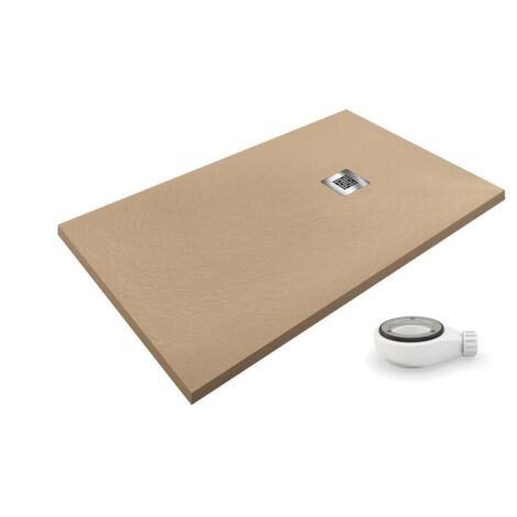 Receveur de douche extra plat AIRSTONE ECO Moka Ral 1001 70x180 (1/5)
