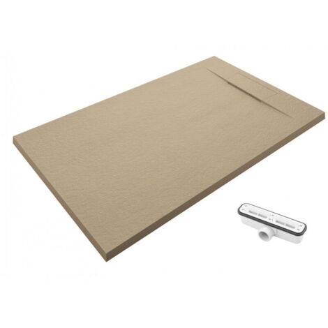 Receveur de douche 100X130 NILO Moka Ral 1001 (1/5)