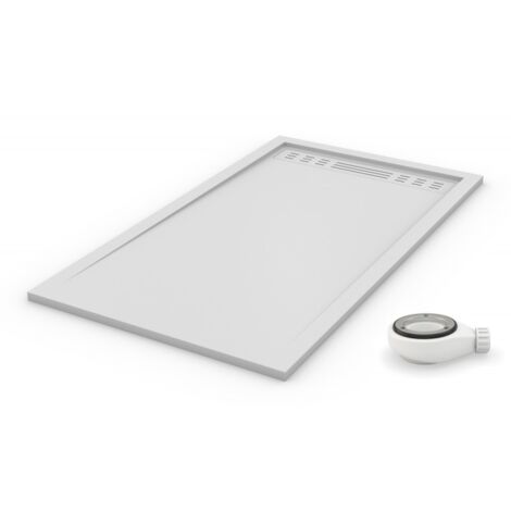 Receveur de douche extra plat PREMIUM PRO Blanc Ral 9003  80X180 (1/4)