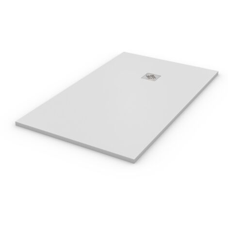 Receveur de douche extra plat QUARTZ blanc Ral 9003 70x130
