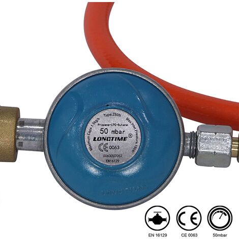 Melko Gasdruckregler 80CM Druckminderer BBQ Gasgrill Gasregler Druckregler Regulator