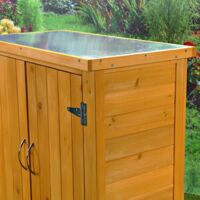 Table De Jardin Serre Melko - Avec Roulettes Et Étagères | Pour Plantes Et Outils