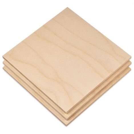 AUPROTEC 3x A5 Foglio Compensato 6mm Pannelli Multistrati Di