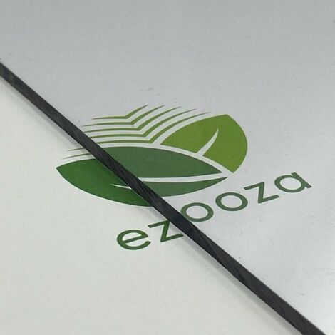 Ezooza Plaque polycarbonate alvéolaire traité UV, 200 x 105 cm