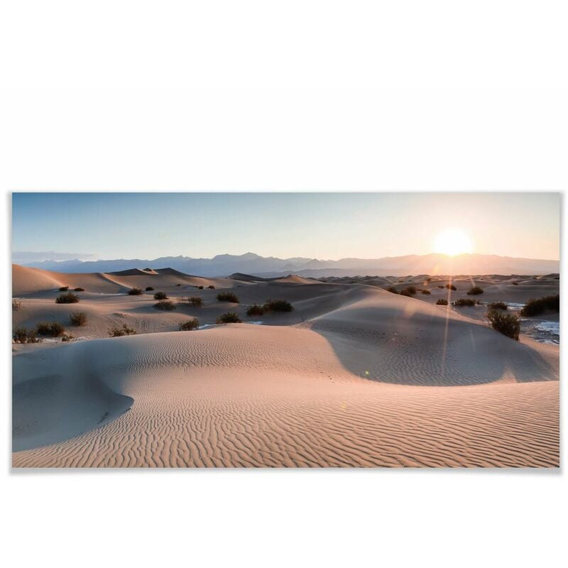 Natur Poster Landschaft Death Fotografie Wandposter Valley Wanddeko 60x30cm Wüste