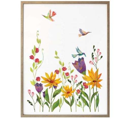 Märchen Wandposter Blütenpoesie 24x30cm Deko Poster Kinderzimmer Wandbilder
