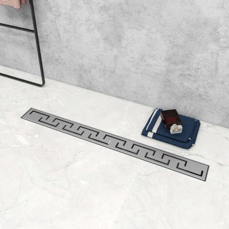 Scarico Da Pavimento In Acciaio Inox Antiodore Per Bagno E Doccia – 100x100 Mm, Con Filtro Anti-capelli E Sifone, Facile Da Pulire
