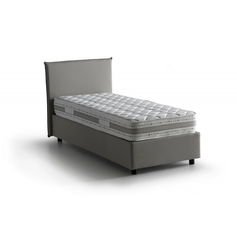 Grace: cama matrimonial con patas para colchón de 150x190