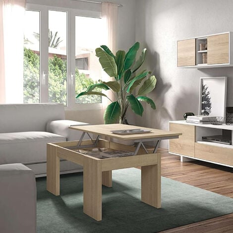 COMPRAR MESA CENTRO elevable barata de 100 x 50 cm ➤ MESAS DE CENTRO  modernas.¡¡SUPER PRECIO!!