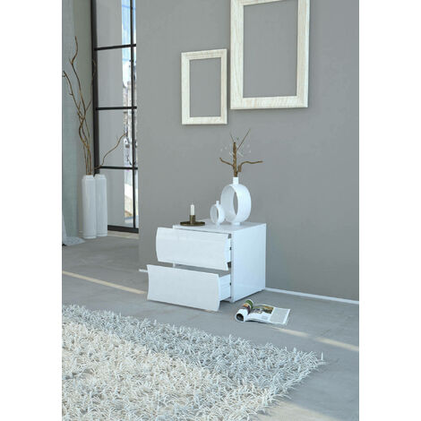 Dmora Cajonera ondulada, Made in Italy, Mueble para salón y dormitorio,  Aparador de 6 cajones, Color