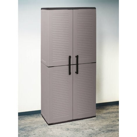 armario archivador, de acero con revestimiento en polvo, con 2 puertas, 140  x 90 x 40 cm comprar online barato