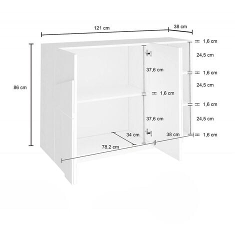 Dmora - Muebles de entrada Dbiagin, Recibidor moderno con espejo, Mueble  con zapatero, Mueble multifunción, 100x25h180 cm