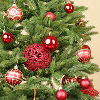 Dmora Árbol de Navidad "Anna", Alto 150 cm, Efecto real, Extragrueso, 850 ramas, 109x109x150 cm
