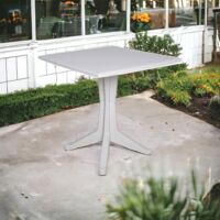 Mesa para Exterior - Blanco 70x70x72h cm