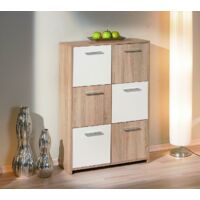 Aparador - Comoda Blanca 30x77x115h cm