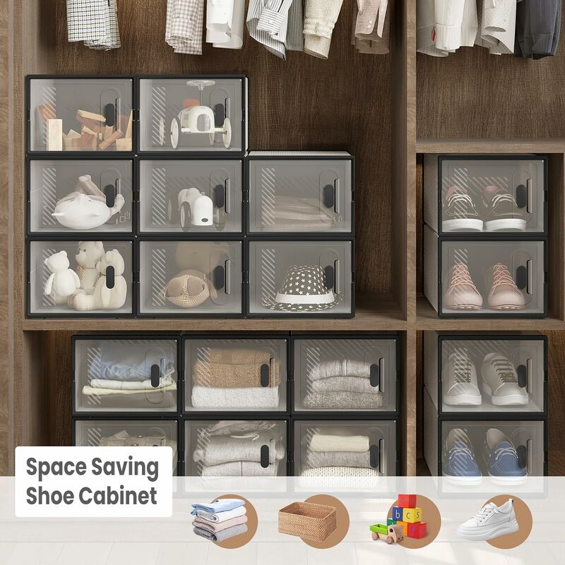 Chaussure Gratuit Boîte De Rangement Chaussures En Carton - Ouverture Frontale Box Free
