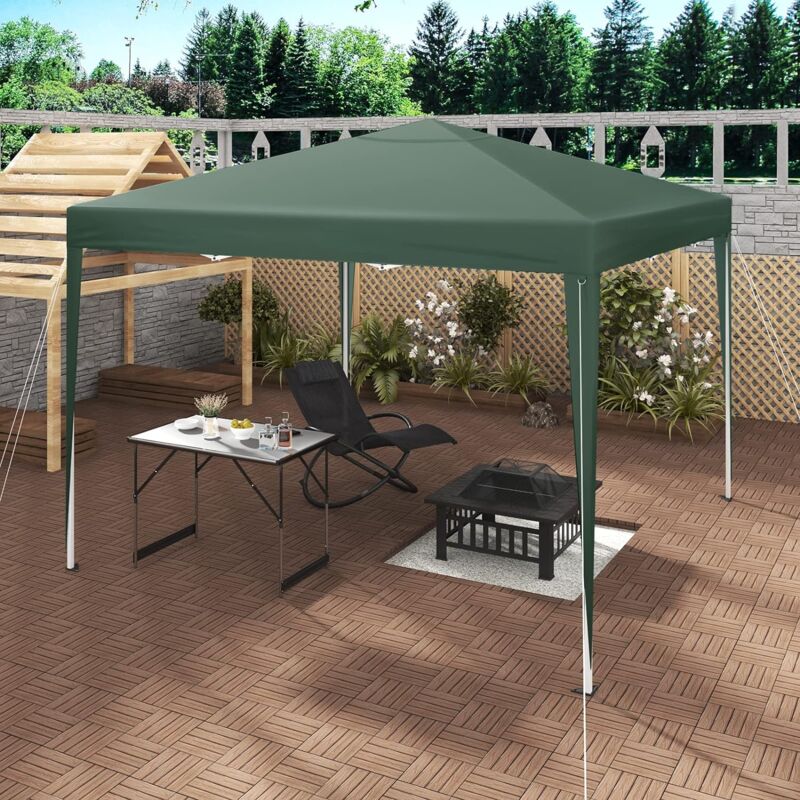 HOTEEL Tonnelle de Jardin,Tonnelle Pliante 3x3,Barnum Pliant Tonnelle Tente, Imperméable Anti UV 50+ Hauteur Réglable Tonnelle pour Exterieur Marriage  Plage Terrasse BBQ Camping(3 par 3m Bleu) : : Jardin