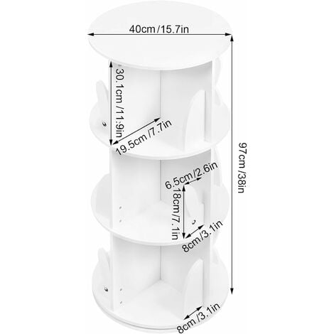 Esquirla Étagère De Rangement En Carton Avec Roulettes Pivotantes à 360