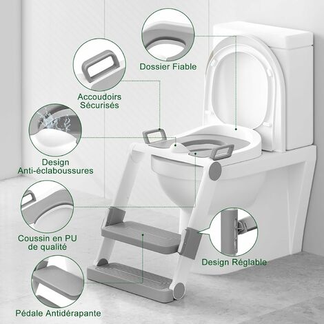 Rehausseur De Toilettes Avec Accoudoirs