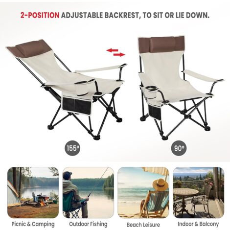 Chaise Pêche Dossier Réglable Outsunny Chaise Pliante Camping - Dossier Réglable 5 Positions Rembourrée Gris Fauteuil Pliant Portable Pique-nique Chaise Pêche Dossier Réglable Outsunny Chaise Pliante Camping - Dossier Réglable 5 Positions Rembourrée Gris Fauteuil Pliant Portable Pique-nique