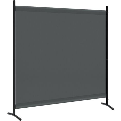 Woltu – Paravent 180x177 cm – Tissu polyester imperméable 160 g/m² – Cadre métal robuste – Écran de confidentialité pour intérieur et extérieur