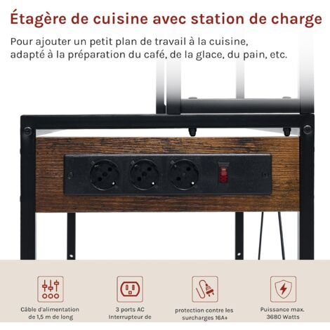 Étagères Murale WOLTU En MDF - Lot De 4 - Pour Salon, Cuisine, Chambre - Déco Et Rangement
