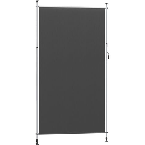 Woltu – Store vertical rétractable 200x310 cm – Brise-vue balcon avec manivelle – Hauteur réglable 2,7 m – Résistant aux intempéries