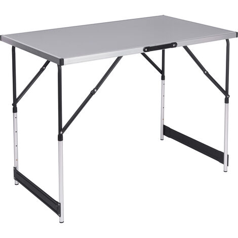 40x35x29cm Table Pliante Camping, Table Camping Aluminium Alliage  d'aluminium Ultra-légère Portable avec Sac de