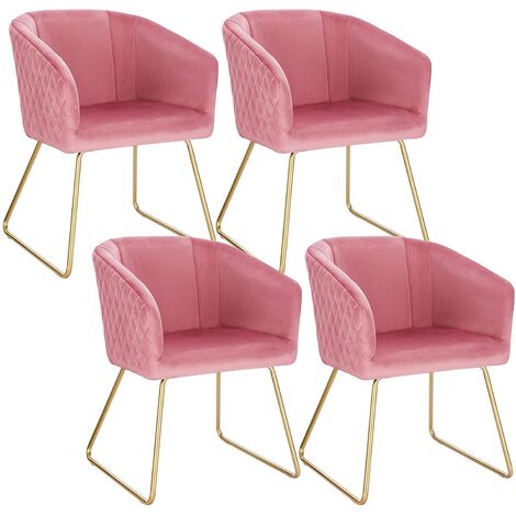 Boom - Fauteuil, rose, chêne glacé