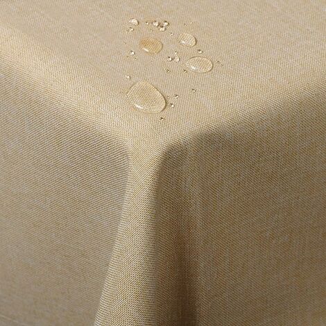 Nappe rectangulaire en tissu jaune coton lin, nappe de table à thé, tapis  de table, bureau et autres nappes de maison - AliExpress