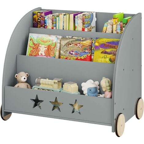 Support de rangement pour jouets d'enfants, étagère de rangement pour jouets  de la maternelle, armoire de rangement à plusieurs niveaux pour livres de  bébé - AliExpress